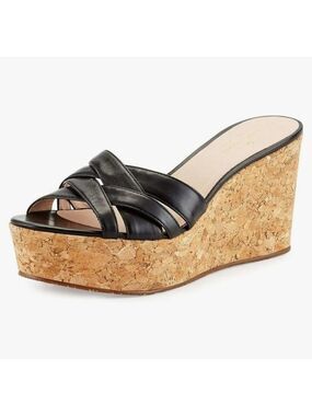 kate spade New York Women's Cork Platform Talcott Wedge Sandal